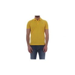 Koszulki polo z krótkim rękawem Paul Shark C0P1013. Żółte koszulki męskie marki Paul & Shark, s, bez wzorów, polo, z krótkim rękawem, krótkie. Za 525,66 zł.