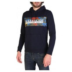 Napapijri Bluza BALKA_N0YIH4. Bluzy męskie Napapijri, s, bez wzorów, z bawełny, z kapturem, bez rękawów, długie, bez kaptura. Za 323,00 zł.