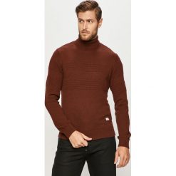 Produkt by Jack & Jones - Sweter. Szare swetry męskie PRODUKT by Jack & Jones, s, bez wzorów, z bawełny, z golfem, bez kaptura. Za 129,90 zł.