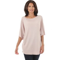 Sweter w kolorze jasnoróżowym. Różowe bez kategorii L'étoile du cachemire, z kaszmiru, z okrągłym kołnierzem. W wyprzedaży za 108,95 zł.