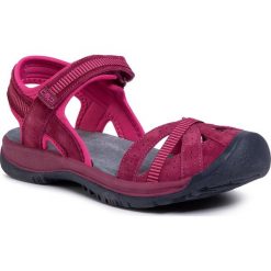 Sandały CMP - Hezie Wmn Hiking Sandal 30Q9546 Titanio U807. Różowe klapki damskie CMP, bez wzorów, ze skóry, bez obcasa. Za 259,00 zł.