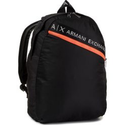 Plecak ARMANI EXCHANGE - 952233 0P297 00020 Black. Czarne plecaki męskie Armani Exchange, bez wzorów, z materiału, sportowe. Za 399,00 zł.