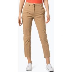 Tommy Hilfiger - Spodnie damskie, beżowy. Spodnie damskie TOMMY HILFIGER. Za 329,95 zł.