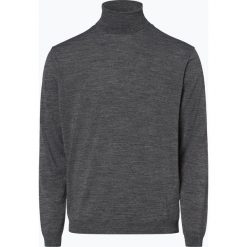 Finshley & Harding - Sweter męski, szary. Szare golfy męskie marki Finshley & Harding, m, z wełny, z golfem. Za 129,95 zł.