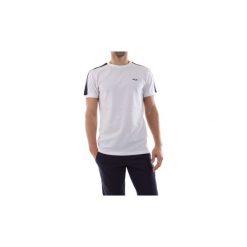 T-shirty z krótkim rękawem Fila 687010 SALUS. Białe t-shirty męskie Fila, s, bez wzorów, bez kołnierzyka, krótkie. Za 122,52 zł.