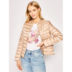 Kurtka puchowa Max Mara Leisure 34810106. Niebieskie kurtki damskie Max Mara Leisure, bez wzorów, z puchu, bez kaptura. W wyprzedaży za 529,00 zł.