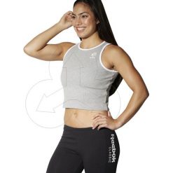 Koszulka damska Reebok T-shirt BK4121. Koszulki damskie Reebok, z bawełny. W wyprzedaży za 79,99 zł.
