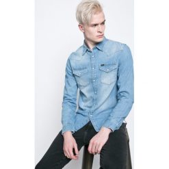 Lee - Koszula Western Sun Fade. Szare bez kategorii marki Lee, xl, z bawełny, z klasycznym kołnierzykiem, z długim rękawem. W wyprzedaży za 279,90 zł.