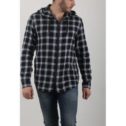 Diesel Koszula Niebieski. Niebieskie koszule męskie Diesel, l, w kratkę, z elastanu, bez kołnierzyka, z długim rękawem. Za 722,95 zł.