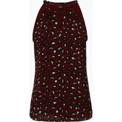 S.Oliver BLACK LABEL - Top damski, czerwony. Czerwone topy damskie s.Oliver BLACK LABEL, s, z nadrukiem, bez kołnierzyka. Za 149,95 zł.