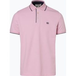 Nils Sundström - Męska koszulka polo, różowy. Różowe koszulki męskie Nils Sundström, m, bez wzorów, bez rękawów. Za 129,95 zł.