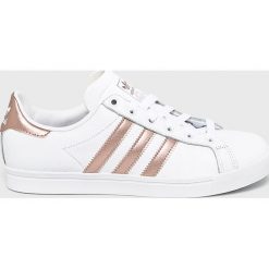 Adidas Originals - Buty Coast Star. Białe buty sportowe damskie adidas Originals, bez wzorów, ze skóry, sportowe. Za 329,90 zł.