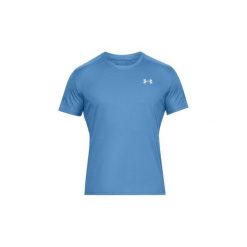T-shirty z krótkim rękawem Under Armour Speed Stride Shortsleeve Tee 1326564-452. Niebieskie t-shirty męskie Under Armour, s, bez wzorów, bez kołnierzyka, krótkie. Za 89,99 zł.