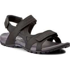 Sandały MERRELL - Sandspur Rift Strap J342315C Black. Czarne sandały męskie Merrell, ze skóry ekologicznej, bez zapięcia. W wyprzedaży za 169,00 zł.