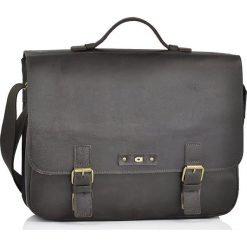 Skórzana torba/teczka na laptopa unisex Daag Woody c.brąz - c. brązowy. Pomarańczowe torby męskie skórzane daag, w kratkę, z poliesteru. Za 439,99 zł.