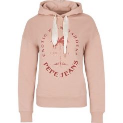 Bluza Pepe Jeans. Bluzki damskie s, bez wzorów, z jeansu, bez rękawów, z kapturem. Za 279,00 zł.