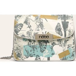 Nobo - Torebka. Brązowe listonoszki damskie Nobo, w paski, z poliesteru, na ramię, małe, bez dodatków. W wyprzedaży za 119,90 zł.