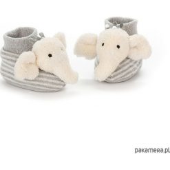 Buciki ze słonikiem 10 cm. Szare buciki niemowlęce chłopięce Pakamera. Za 125,00 zł.