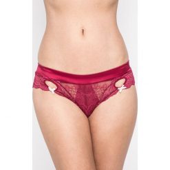 Heidi Klum Intimates - Figi Zoe. Różowe figi damskie marki Heidi Klum Intimates, m, z elastanu. W wyprzedaży za 59,90 zł.