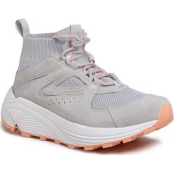 Sneakersy HUGO - Horizon 50428269 10226109 01 Light/Pastel Grey 050. Szare półbuty damskie HUGO, ze skóry. Za 999,00 zł.
