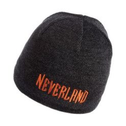 Czapki męskie: NEVERLAND Czapka męska Pure czarno-pomarańczowa (P-04-PURE-736-UNI)