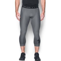 Kalesony męskie: Under Armour Legginsy męskie HG Armour Comp Graphic 3/4 szare r. M (1298232-040)