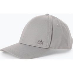 Czapki damskie: Calvin Klein - Damska czapka z daszkiem, szary