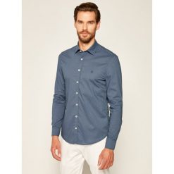 Koszula Marc O'Polo 026 7275 42216. Niebieskie koszule męskie Marc O'Polo, m, bez wzorów, casualowe, polo, bez rękawów. Za 299,00 zł.