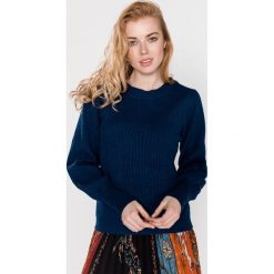 SELECTED Phillipa Sweter Niebieski. Niebieskie bluzy damskie Selected, l, bez wzorów, z poliesteru, bez rękawów, bez kaptura. Za 268,95 zł.