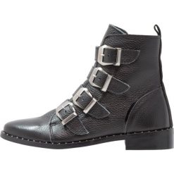 Botki damskie lity: SPM NEW STORIES Botki kowbojki i motocyklowe black