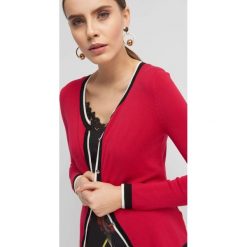 Sweter zapinany na guziki. Różowe kardigany damskie Orsay, xs, z wiskozy. Za 89,99 zł.