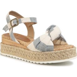 Espadryle TONI PONS - Gea-Tg Blau. Brązowe espadryle damskie Toni Pons, bez wzorów, ze skóry ekologicznej, bez obcasa, na obcasie. Za 329,00 zł.
