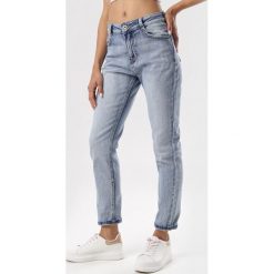 Niebieskie Jeansy Slouchy Jennilla. Niebieskie jeansy damskie Born2be, s. Za 109,99 zł.