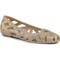 Baleriny MELISSA - Jean + Jason Wu VII Ad 32288 Beige/Grey 51709. Brązowe baleriny damskie Melissa, bez wzorów, z tworzywa sztucznego, bez obcasa, bez zapięcia. Za 349,00 zł.