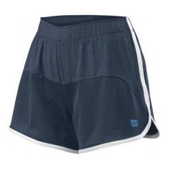 Szorty damskie: Wilson Spodenki Treningowe W Specialist Knit Short Mid Navy/White M