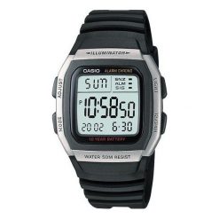 Zegarki męskie: Zegarek Casio Zegarek męski Gubert Alarm Chrono W-96H -1A
