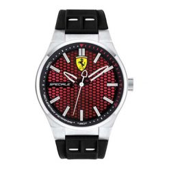 Zegarki męskie: Zegarek „SF-0830353-SPECIALE” w kolorze czarno-czerwonym