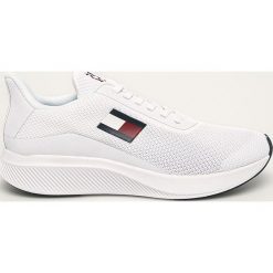 Tommy Sport - Buty. Czarne buty sportowe damskie Tommy Sport, bez wzorów, z gumy, sportowe. Za 449,90 zł.