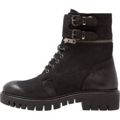 Botki damskie: Steve Madden Botki kowbojki i motocyklowe black
