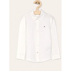 Tommy Hilfiger - Koszula dziecięca 86-176 cm. Niebieskie koszule chłopięce z elastanu, eleganckie, długie. Za 239,90 zł.
