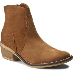 Buty zimowe damskie: Botki OLEKSY – 2058/A94/000/000/000 Rudy Zamsz