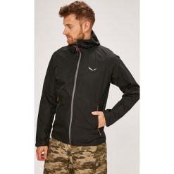 Salewa - Kurtka Puez (Aqua 3). Szare kurtki męskie przejściowe marki Salewa, l, z materiału, z kapturem. W wyprzedaży za 349,90 zł.