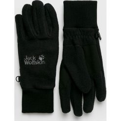 Jack Wolfskin - Rękawiczki. Niebieskie rękawiczki męskie z poliesteru. W wyprzedaży za 79,90 zł.