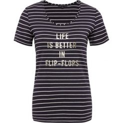 T-shirty damskie: Comma – T-shirt damski, niebieski