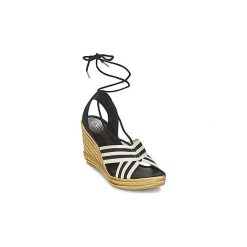 Sandały Marc Jacobs DANI. Czarne sandały damskie marki Marc Jacobs, bez wzorów, bez obcasa, bez zapięcia. Za 1127,20 zł.
