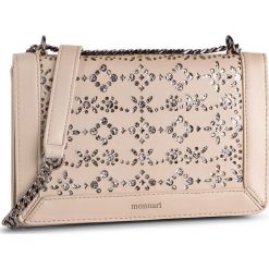 Torebka MONNARI - BAG1350-015 Beige. Brązowe torebki klasyczne damskie marki Monnari, bez wzorów, ze skóry ekologicznej, wizytowe, bez dodatków. W wyprzedaży za 179,00 zł.