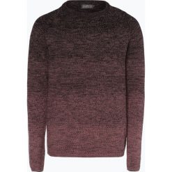 Swetry klasyczne męskie: Jack & Jones – Sweter męski – Jorfuel Knit Crew Neck Camp, czerwony