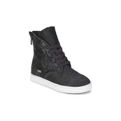 Buty Supra JOPLIN NOCTURNE. Czarne trampki i tenisówki damskie marki Supra, bez wzorów, bez zapięcia. Za 495,20 zł.