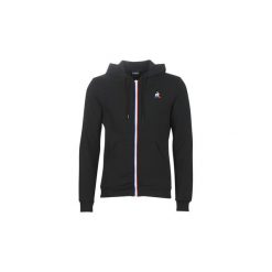 Bluzy dresowe Le Coq Sportif ESS FZ HOODY N°2 M. Czarne bluzy męskie le coq sportif, s, bez wzorów, z dresówki, bez kołnierzyka, bez rękawów, bez kaptura. Za 359,00 zł.