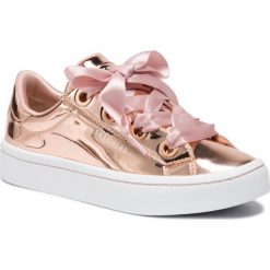 Sneakersy SKECHERS - Liquid Bling 958/RSGD Rose Gold. Żółte półbuty damskie Skechers, ze skóry ekologicznej. W wyprzedaży za 209,00 zł.